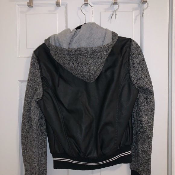 LA Hearts Leather/Knit Jacket - Picture 2 of 3